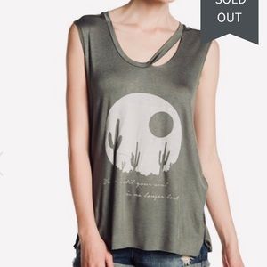 BOHO Graphic tank